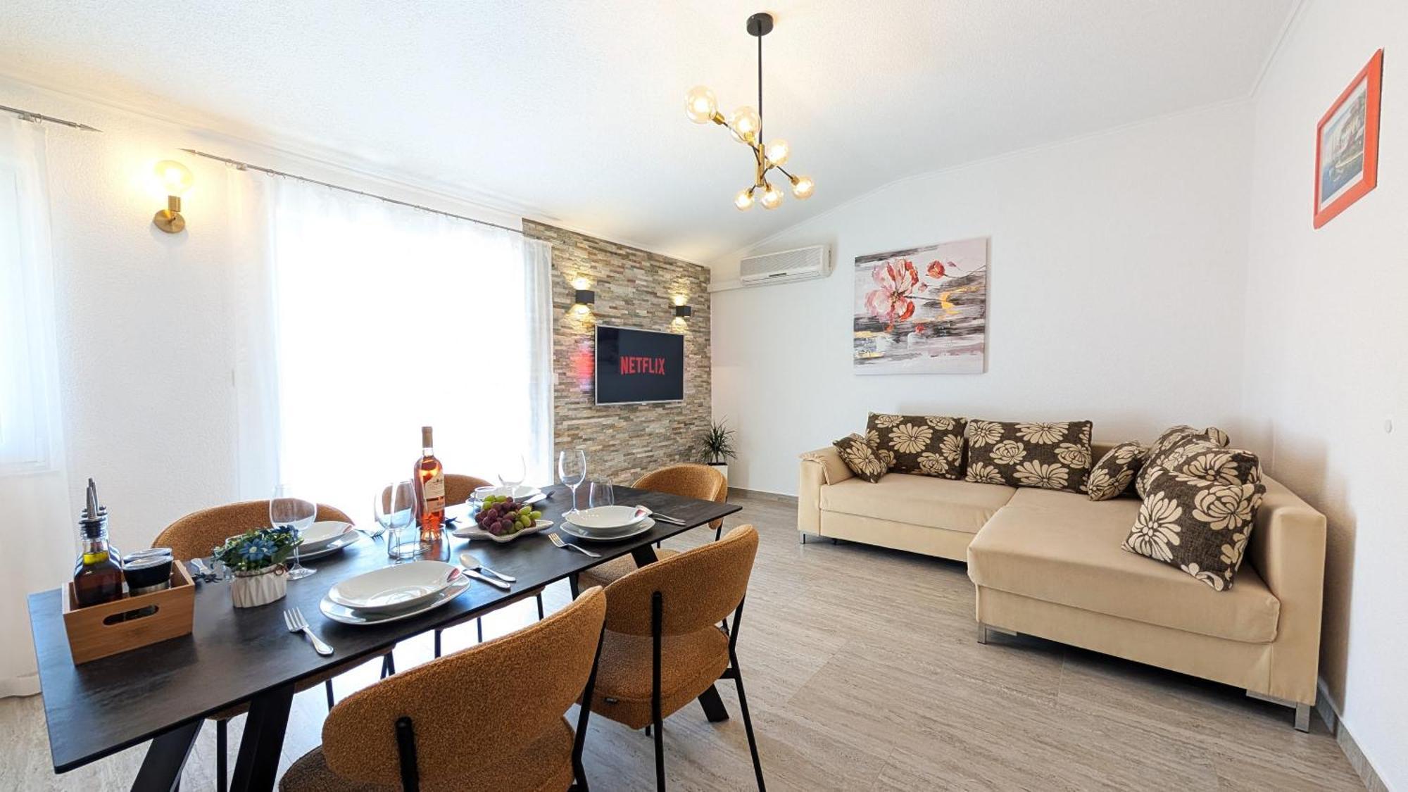 Modern 3Br Apartments In Zadar With Balcony Or Terrace, Free Parking & Ac Kültér fotó