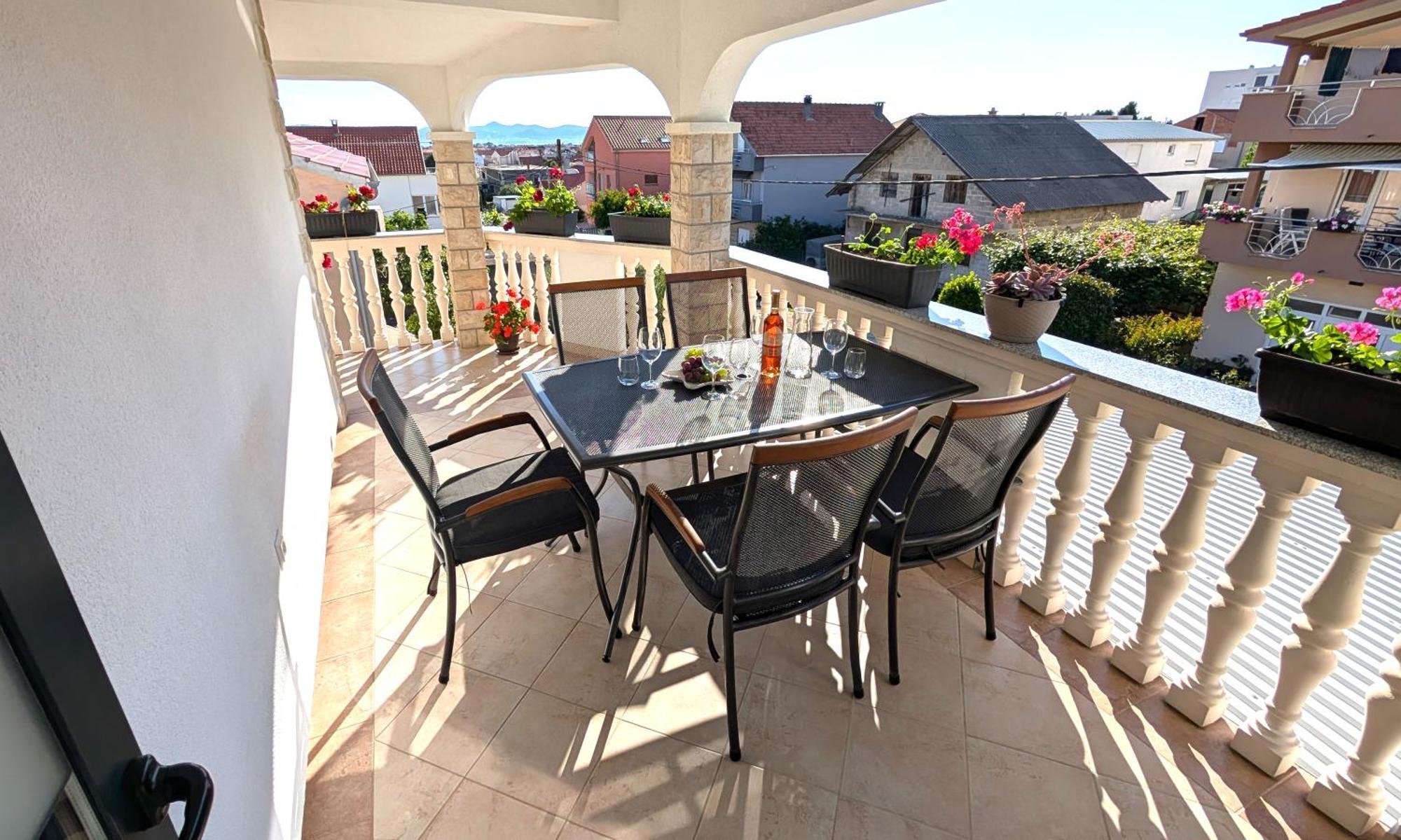 Modern 3Br Apartments In Zadar With Balcony Or Terrace, Free Parking & Ac Kültér fotó