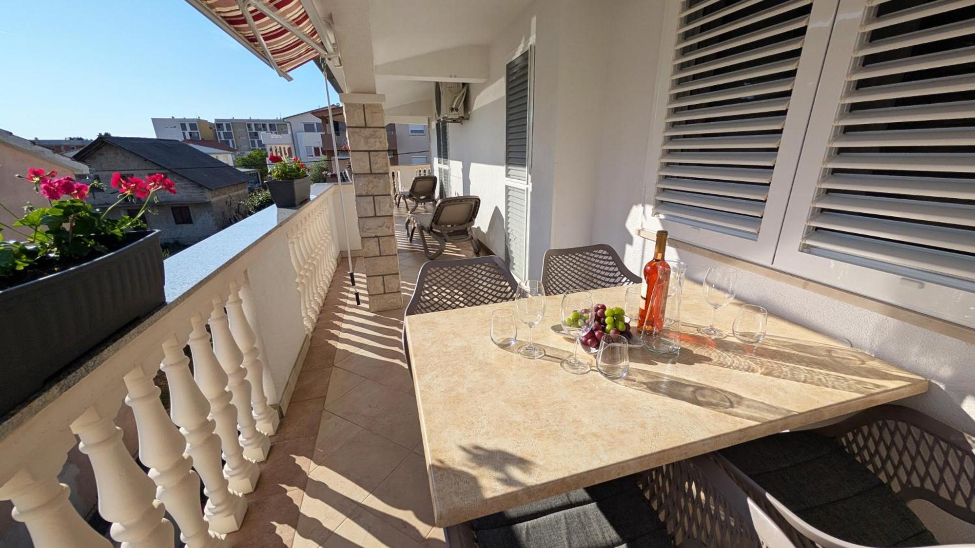 Modern 3Br Apartments In Zadar With Balcony Or Terrace, Free Parking & Ac Kültér fotó